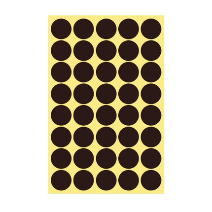8/13/25/50mm Colour Sticker Dots Adhesive Round Labels Circular Scrapbooking Coffee - Aimall