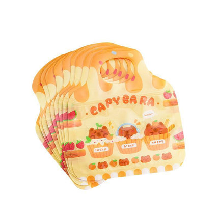25pcs Cute Candy Ziplock Bags Snacks Biscuits Food Storage Cartoon Gift Bags