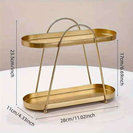 Jewelry Rack Organizer Stand Cosmetic Display Desktop Storage Holder for Home