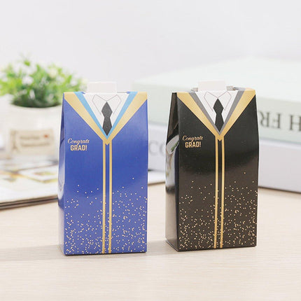 100pcs Graduation Cap Gift Boxes Paper Bachelor Party Favor Packaging Boxes