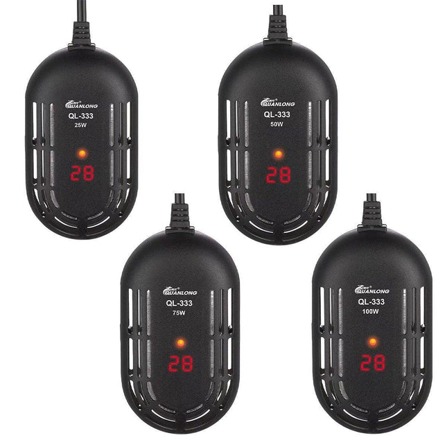 Turtle Mini Aquarium Fish Tank Heater Heating Rod Submersible Thermostat Heater - Aimall