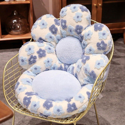 Cute Soft Seat Cushion Flower Shaped Lazy Sofa Pad for Office Chairs and Home Use