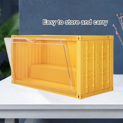 Blind Box Organizer Dustproof Transparent Display Case for Collectibles and Toys