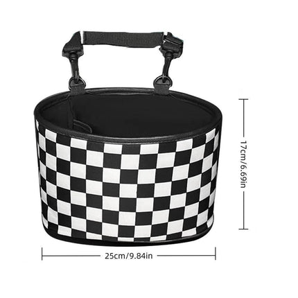 Car Seatback Trash Can Multifunctional Hanging Storage Box Clutter Organisation