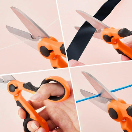 Multi Functional Serrated Fishing Scissors for Cutting Line Horse Fishing Gear