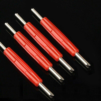 4PCS Tyre Valve Stem Remover Removal Repair Tool Key Bike Motorcycle Vehicles - Aimall