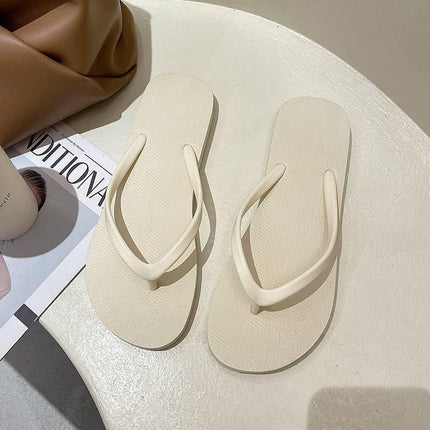 Slippers For Women Casual Fashion Bohemian Beach Shoes Flip Flops Flat Shoes - Aimall