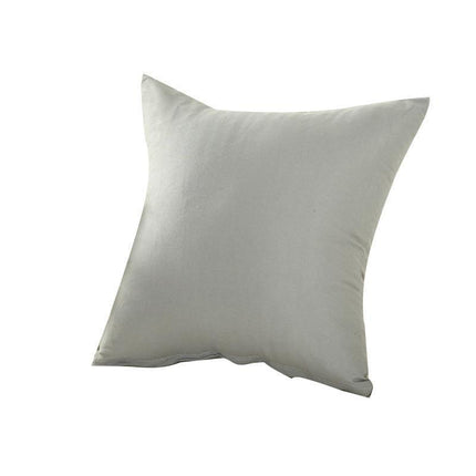 50cm*50cm Multicoloured Plain Solid Colour Cushion Cover Decorative Pillow Case - Aimall