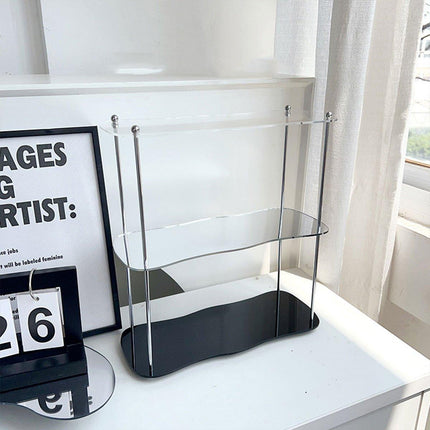 Removable Acrylic Display Stand Desktop Storage Organizer Holder Perfume Rack
