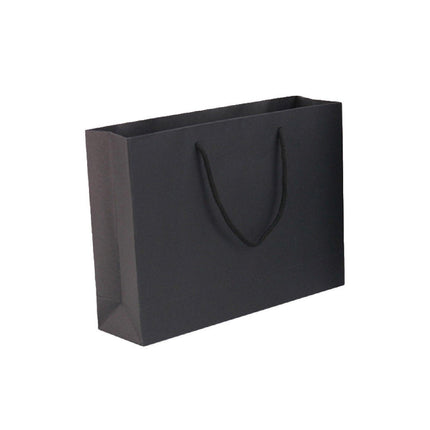25X Kraft Paper Bags Gift Shopping Bag Carry White Pink Black Bag With Handles
