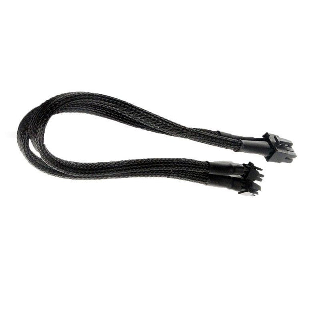 Dual Mini 6 Pin to 8 Pin PCI-E Video Card Power Cable Y Splitter 18AWG Mac Pro - Aimall