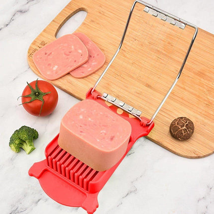 4PCS Kitchen Ham Lunch Meat Slicer Food Cutter Easy Use Tool for Perfect Slices
