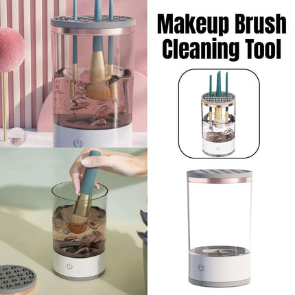 Automatic Electric Makeup Brush Cleaner Dryer Tool Fast Cleaning Machine Kit Set