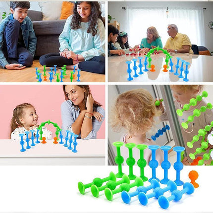 12pcs Sucker Darts Throwing Game Sticky Pop Table Toy Party Drinking Toys - Aimall