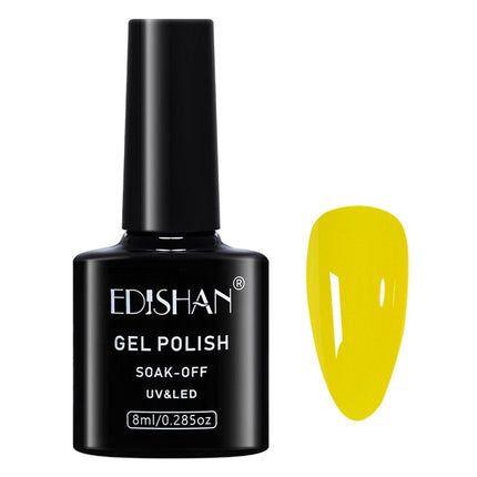 8ml Fluorescent Glow-In-Dark Gel Soak Off UV LED Nail Art Varnish DIY Luminous - Aimall