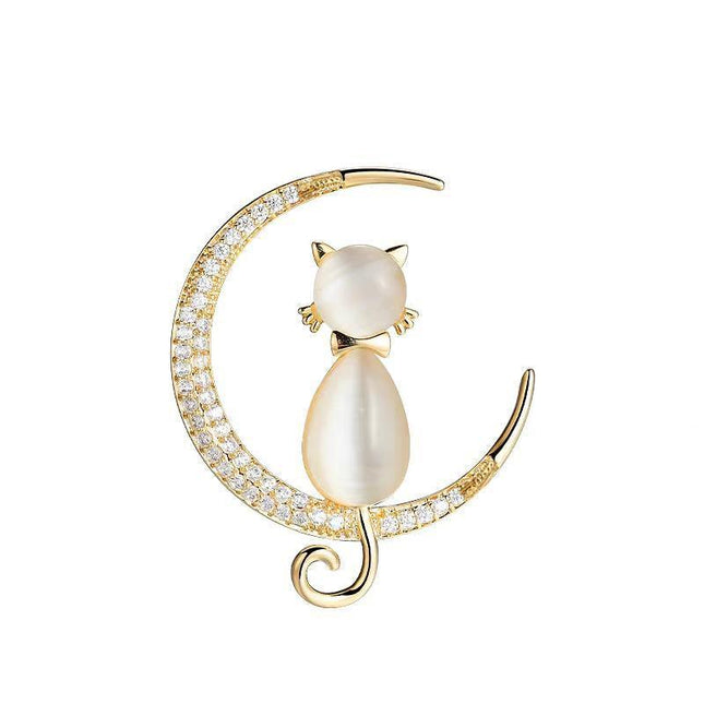 Exquisite Suit Brooch Women's Accessories Luxury Zircon Corsage - Aimall