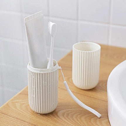 Travel Toothbrush and Toothpaste Holder Portable Bathroom Storage Box Case Cover