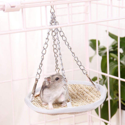 Hanging Hamster Hammock Small Pet Nest Swing Bed for Mouse Rat Four Seasons Use