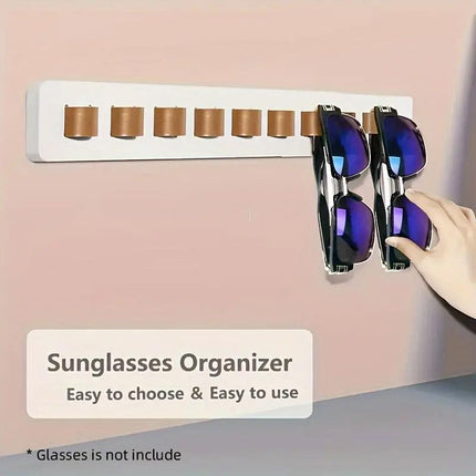 Wall Mount Glasses Storage Rack for Sunglasses Organizer Home Display Rack