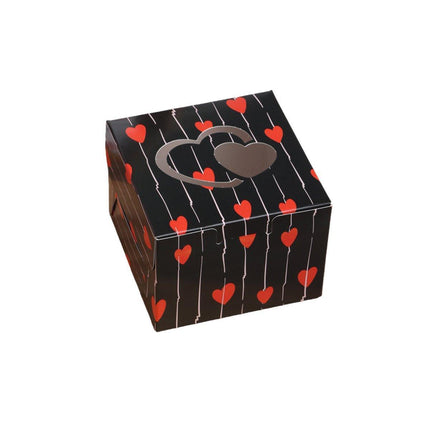25PCS Large Square Colour Gift Boxes for Valentines Day Surprise and Lucky Gift