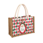 Christmas Santa Claus Gift Bag Holiday Packaging Apple Handbag Cloth Bag Set