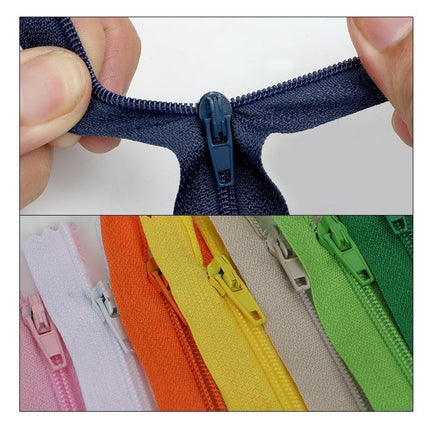 20PCS Closed End Nylon Zippers Tailor Sewer DIY Craft Sewing 20CM NEW - Aimall