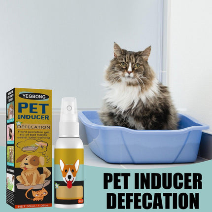 Pet Toilet Training Spray Inducer Dog Poops Cat Pee Urine Positioning Defecation - Aimall