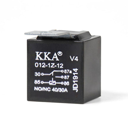 10X 40/30 Amp 12V Car SPDT Automotive Relay DC 5 Pin 5 Wires W/ Harness Socket - Aimall