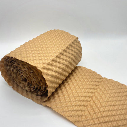 Cowhide Pressure Bubble Paper Roll Shock Absorbing Biodegradable Cushioning Wrap