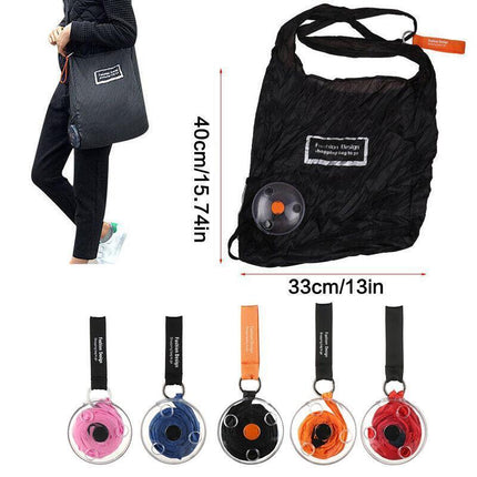 Large Capacity Folding Telescopic Storage Bag Portable Shopping Bag For Travel - Aimall