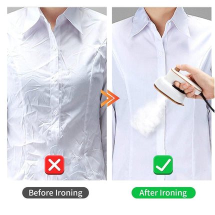 Mini Electric Iron Handheld Rotary Folding Clothes Steamer Home Ironing Machine