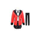 Kakegurui Compulsive Gambler Yumeko Jabami Cosplay Costume High School Uniform AU - Aimall