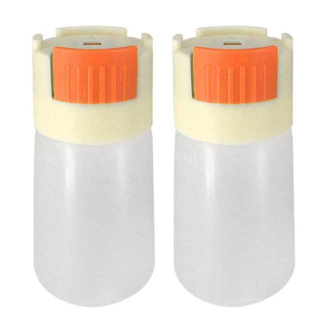 2pcs Moisture-Proof Fish Food Dispenser Bottles Set Automatic Feeding 150ml