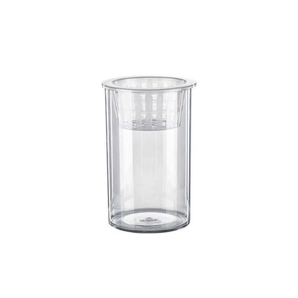 Hydroponic Plant Vase Cylindrical Straight Design Fish Tank for Home Decor