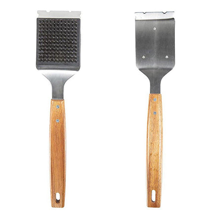 BBQ Grill Cleaning Brush Heavy Duty Wire Scraper for Outdoor Grill Maintenance