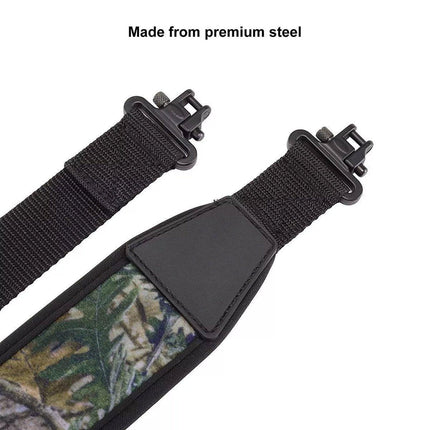 Tactical Shooting Rope Sling Adjustable Heavy Duty Sling for Firearms and Gear