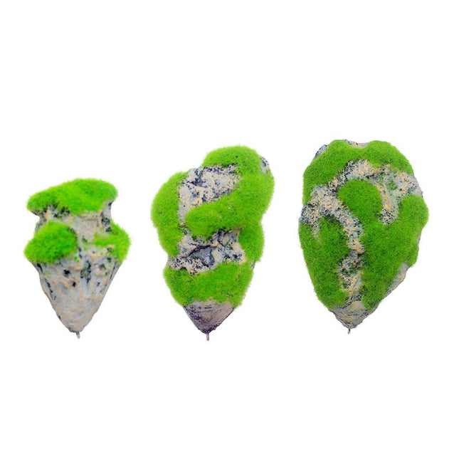 Artificial Floating Stone Pumice with Moss Aquarium Decoration Aquatic Landscape