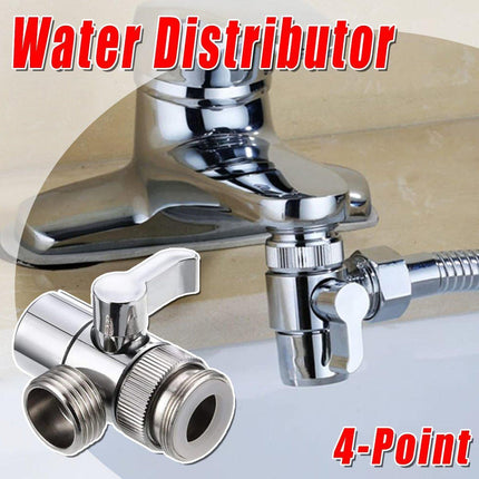 Switch Faucet Adapter Kitchen Sink Splitter Diverter Valve Water Tap Connector