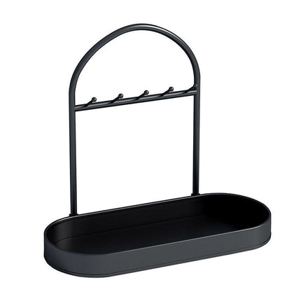 Versatile Entryway Storage Rack Waterproof Metal Key Holder Decorative Desktop
