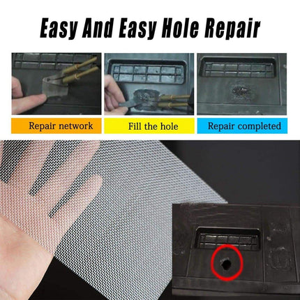 10PCS Car Bumper Crack Repair Mesh Welding for Wire Nails and Welding Rods Tool