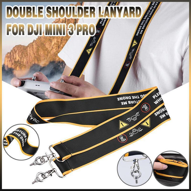 NEW with screen remote control strap double shoulder lanyard For DJI MINI 3 PRO - Aimall