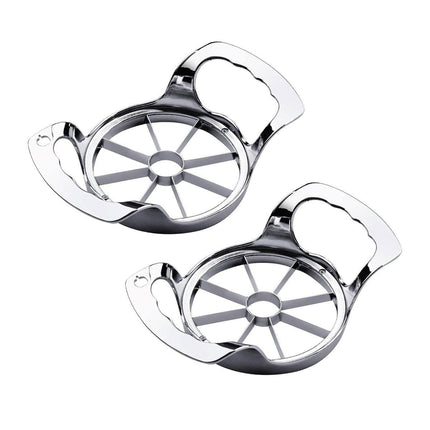 2Pcs Apple Cutter Stainless Steel Fruit Divider for Household Apple Separator