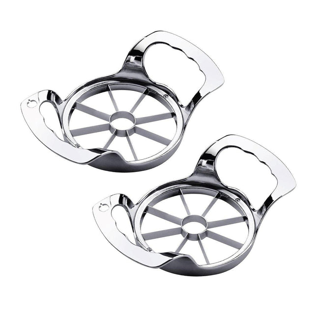 2Pcs Apple Cutter Stainless Steel Fruit Divider for Household Apple Separator