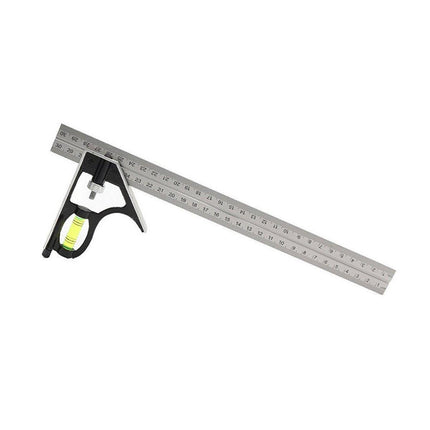 300mm Horizontal Movable Angle Ruler Adjustable Measuring Tool for Engineering