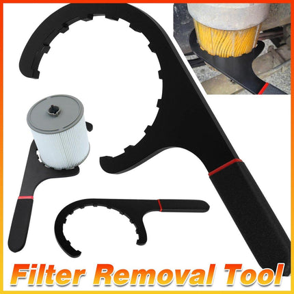 Heavy Duty Diesel Filter Wrench Tool for Engine Oil Filter Removal in Cars and Trucks