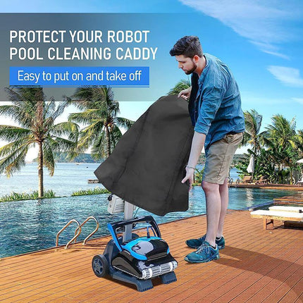 Waterproof Robotic Pool Cleaner Cover Pool Cleaner Cover Protective Cover - Aimall