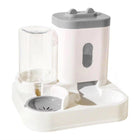 2in1 Pet Bowl Vertical Feeder and Drinker Cat Dog Bowl Water and Food in One