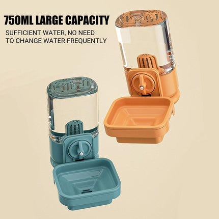 Automatic Leak-Proof Rabbit Water Drinker Hanging Large Capacity Pet Feeder Bowl