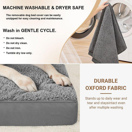 Removable Washable Waterproof Pet Mattress Anti-Bite Cushion Sleeping Dog Mat