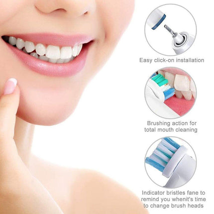 20pcs Electric Toothbrush Heads Replacement For Oral B Braun Models Series